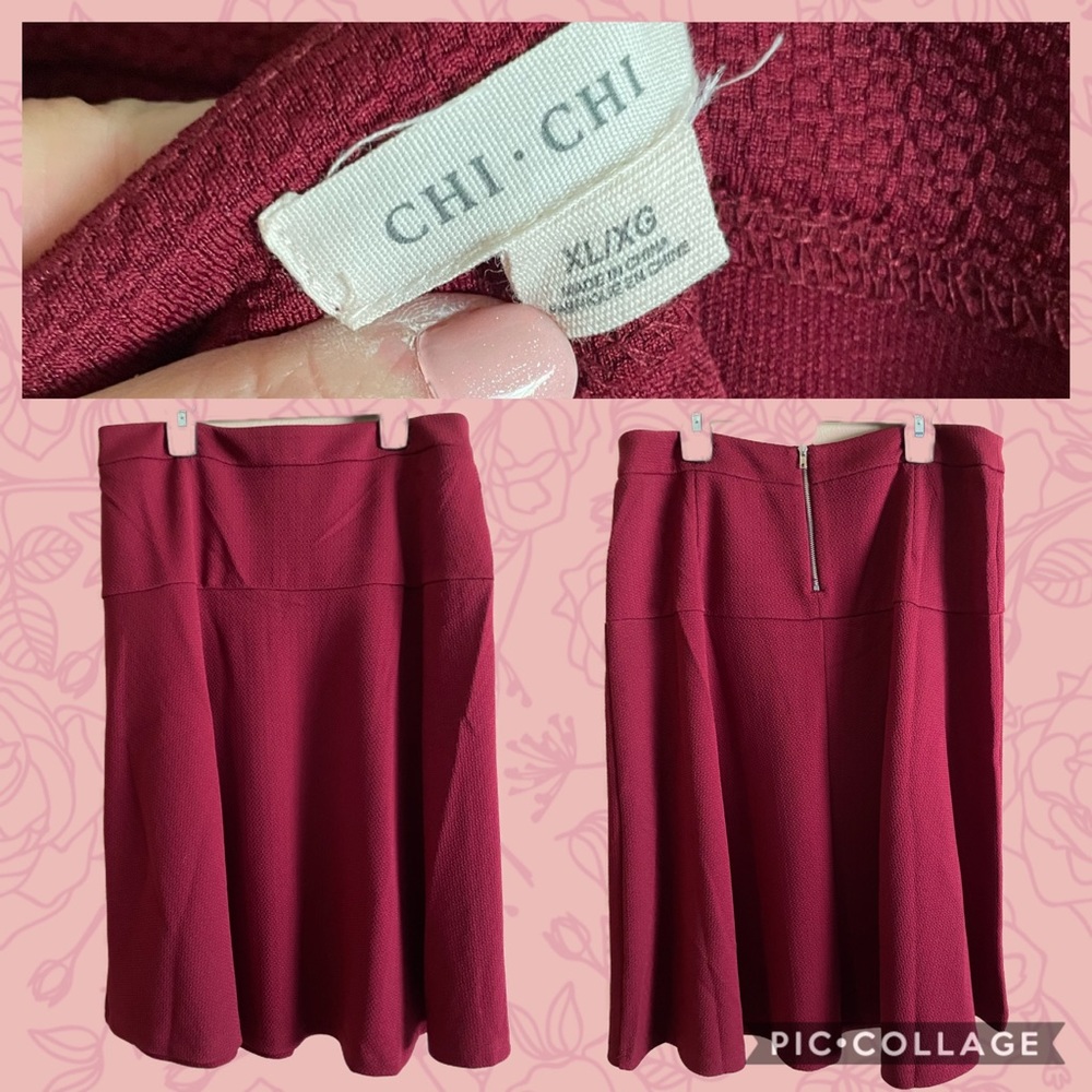 XL CHI CHI brand A-line skirt